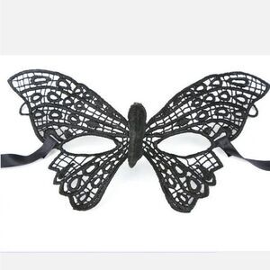 Sexy Women Lady Girl Black Lace Eye Mask for Halloween Masquerade Party US